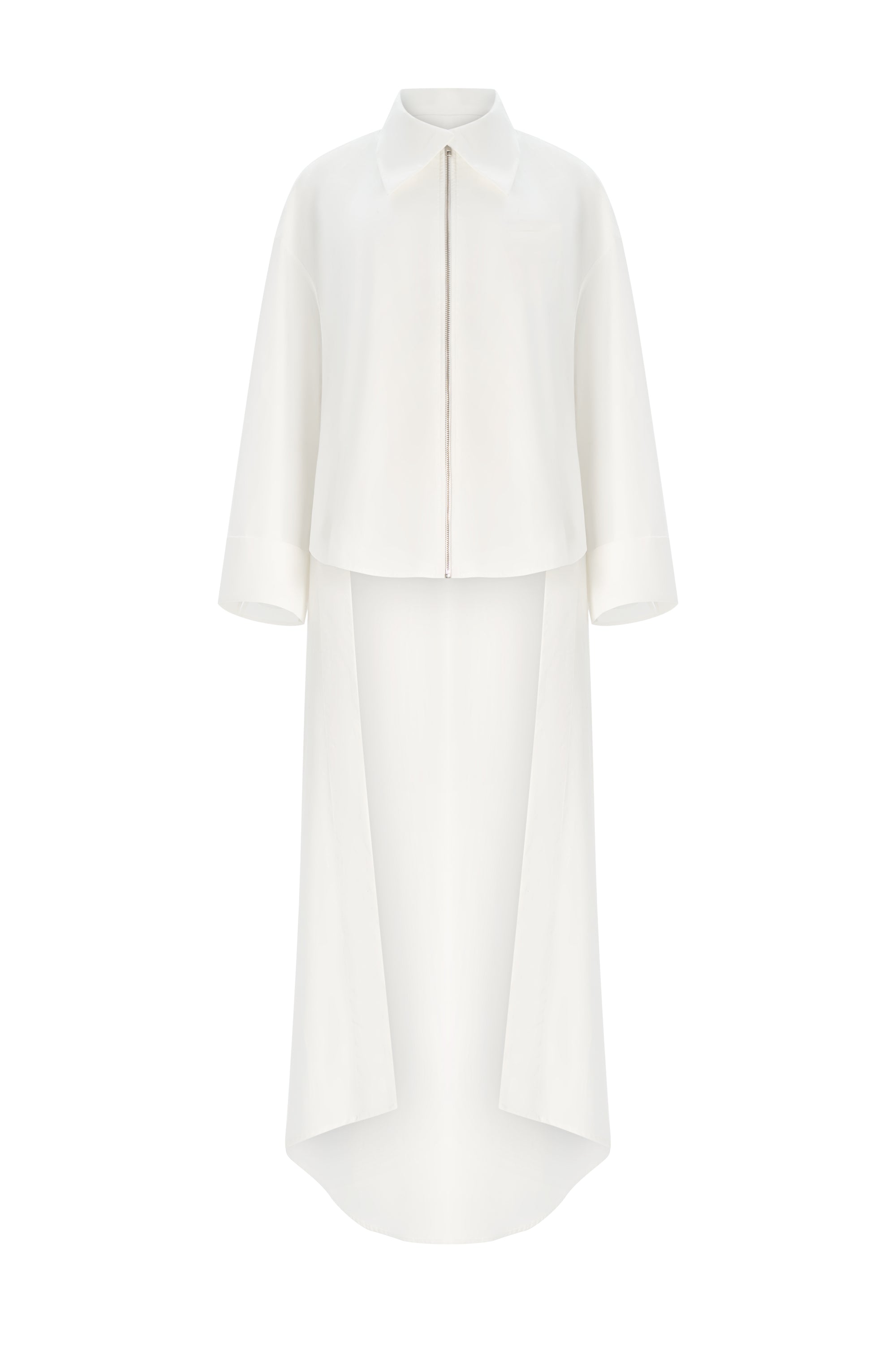 Сорочка зі шлейфом