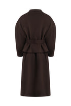 Тренч-трансформер у коричневому кольорі