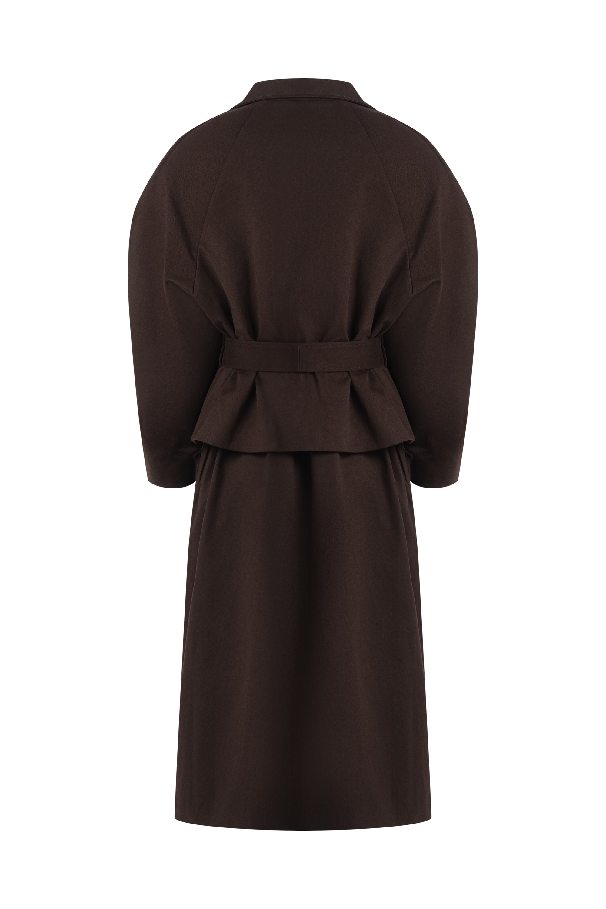 Тренч-трансформер у коричневому кольорі