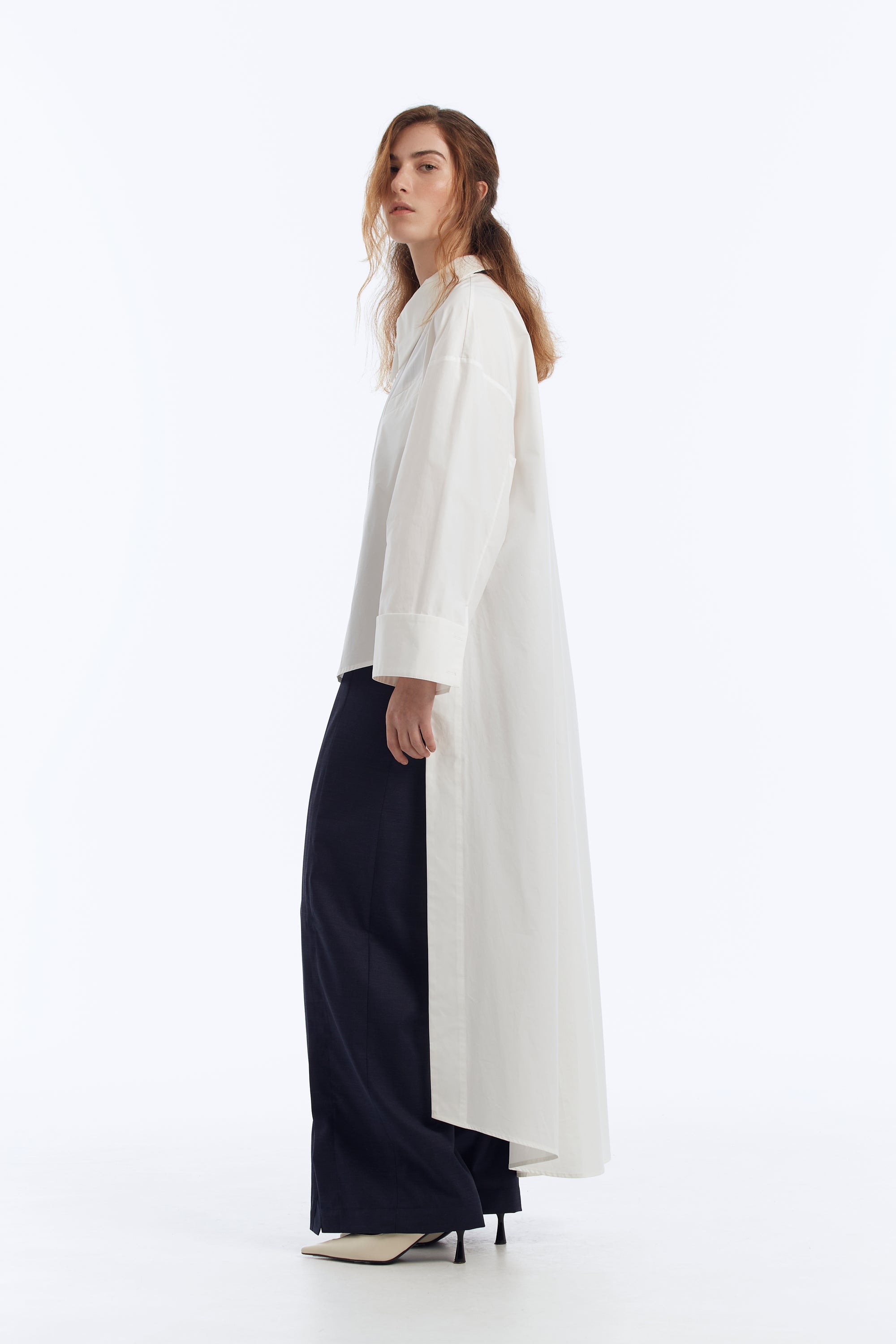 Сорочка зі шлейфом