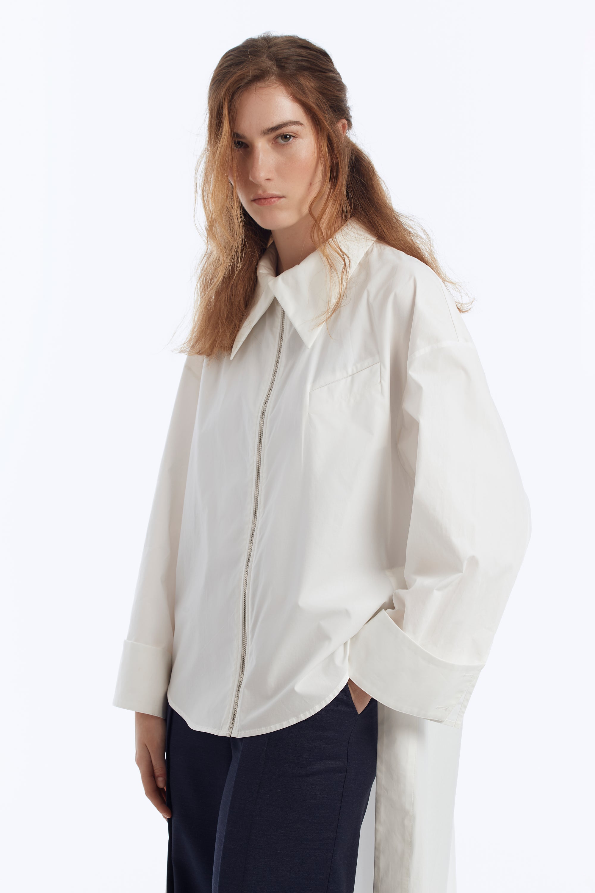 Сорочка зі шлейфом